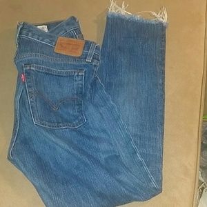 Levi's White Cone Wedgie